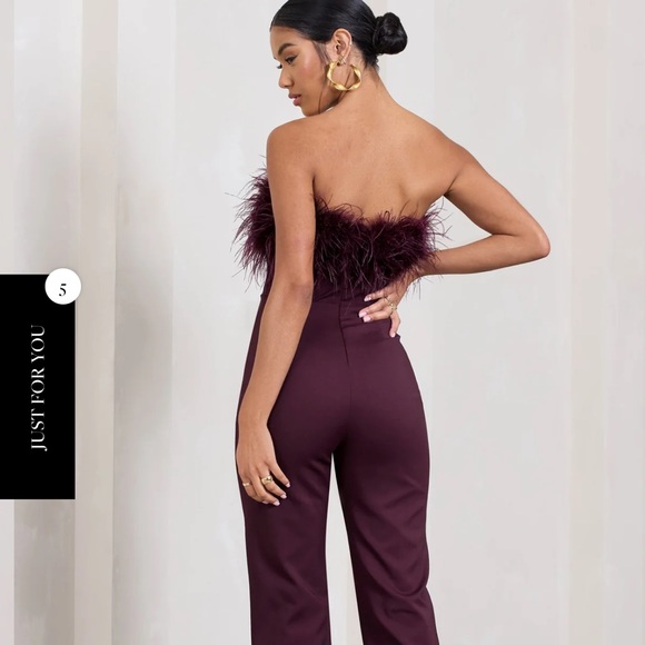 Club L London Tessa Jumpsuit - Picture 2 of 5